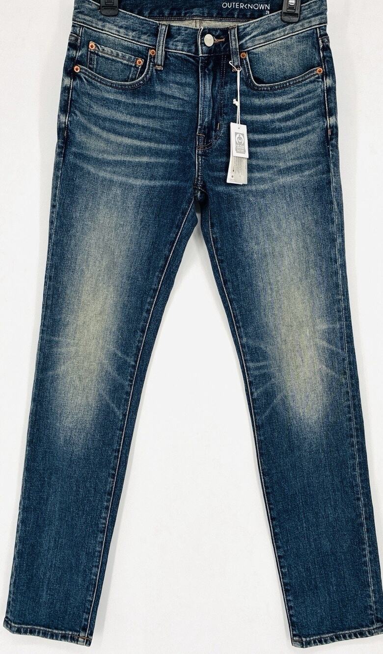 NWT Outerknown 29x32 SEA Ambassador Slim Fit Whiskered Organic Cotton Jeans